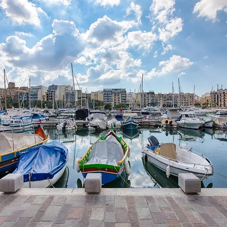 Appartamento Seafront 2br 2ba - Yacht Marina&valletta Views